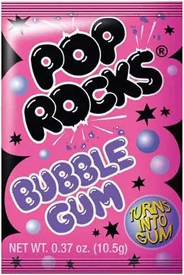 Produktbild von Pop Rocks Bubble Gum (Karton mit 24)