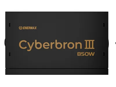 Produktbild von CYBERBRON III 850W (1x 12-Pin High Power GPU, 2x PCIe, 850 Watt)