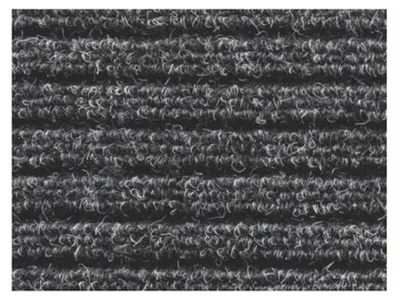 Image de Massamarkt Fortuna Ribmat Anthracite 50x80 cm