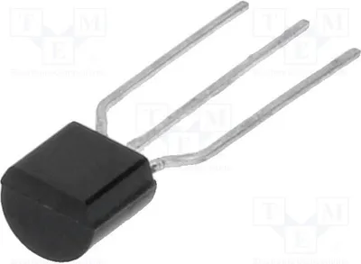 Produktbild von 5x Transistor: NPN bipolar 625mW Darlington 30V 1,2A  TO92 BC517_D74Z NPN Darlingt