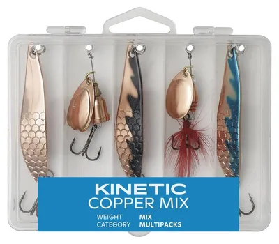 Produktbild von Kinetic Copper Mix - 5 Kunstköder im Set