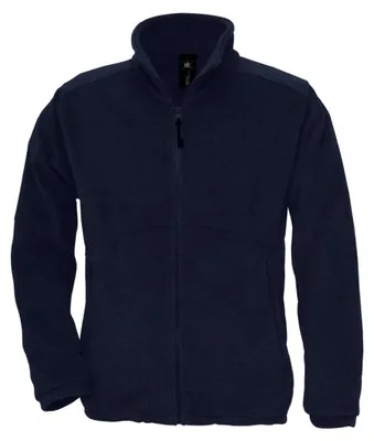 Immagine prodotto di B&C - Felpa "Icewalker+" con cerniera integrale da uomo - Per esterni FK2032 (XS) (blu navy)