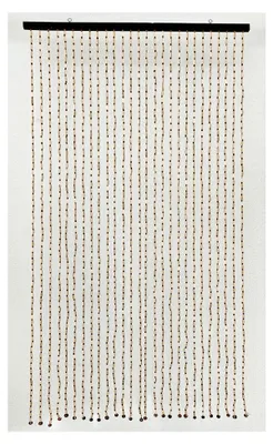Produktbild von Türvorhang aus Holzperlen 90x180cm