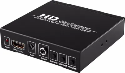 Immagine prodotto di SCART HDMI a convertitore Full HD 1080P Video adattatore digitale ad alta definizione per HDTV Spina UE