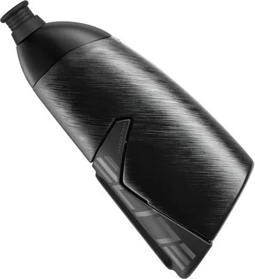 Produktbild von Elite 0206511 Trinkflasche und Halter Crono CX 500ml, Carbonhalter, Aerobottle, schwarz