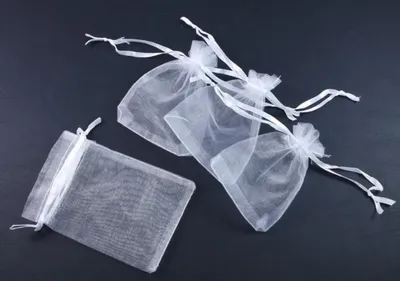 Zdjęcie produktu dla torebki z organzy białe 15 x 20cm op. 24szt. SO-32-03