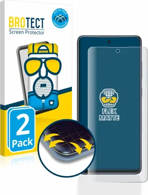 Produktbild von 2x BROTECT Fullscreen Schutzfolie für Samsung Galaxy S20 FE / S20 FE 5G Displayschutz Folie Fullcover Matt Entspiegelungsfolie