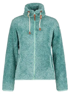 Produktbild von Icepeak Colony Fleecejacke Damen Langhaar Jacke Fleece, Farbe:Crem, Größe:S