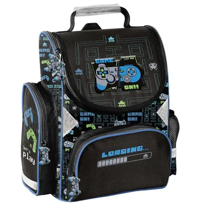 Produktbild von Meeega Schulset XXL – GAME PADS 9 -teiliges Schulranzen-Set Für Jungen & Mädchen