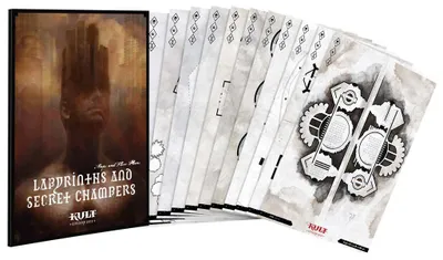 Image de KULT Divinity Lost Labyrinths & Secret Chambers - Accessoires pour jeu de rôle sur table