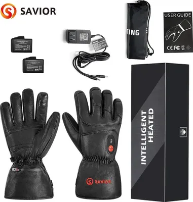 Obrázek produktu pro Vyhřívané rukavice, vodotěsné, dobíjecí vyhřívací systém, vyhřívané rukavice S06, XL