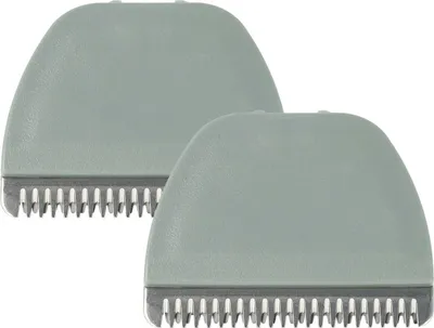 Produktbild von vhbw 2x Scherkopf kompatibel mit Panasonic ER 1411, 508, 1410, 504, 506, 149, 503, 147, 148, 1420, 1421, 146 Rasierer Grau