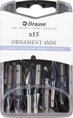 Produktbild von Brause Schachtel mit 15 Ornamentfedern 152040B