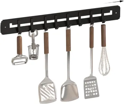 Immagine prodotto di Set di scopini per WC, nero, acciaio inossidabile, 7 cm, opaco