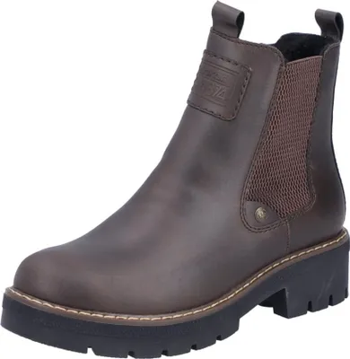 Produktbild von Rieker Chelsea Boot - Braun Kunstleder : 39 : Normal Größe: 39 Weite: Normal