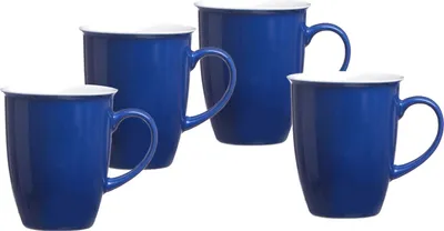 Produktbild von Ritzenhoff & Breker DOPPIO Kaffeebecher 320 ml Indigo Blau 4er Set