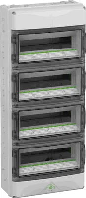 Produktbild von Spelsberg Kleinverteiler IP65 VDE AK56 4-reihig 315x750x155mm 73345601