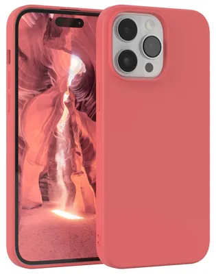 Produktbild von EAZY CASE - TPU Hülle für Apple iPhone 14 Pro Max, TPU Case stoßfeste Handyhülle, weiches Cover mit Kameraschutz, Silikonhülle in Rot