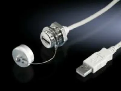 Produktbild von Rittal 2482.210, 0,5 m, USB A, USB A, Männlich/Weiblich