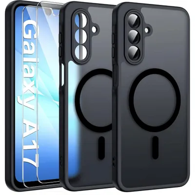 Produktbild von Hülle + 2X Schutzglas für Samsung Galaxy A17 5G Panzerfolie MagSafe Slim Case Cover 9H