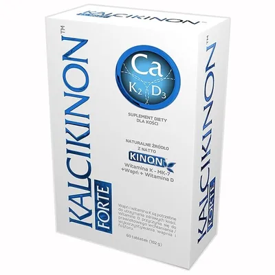 Zdjęcie produktu dla Kalcikinon Forte 60 tabletek