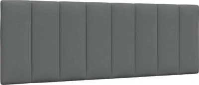 Obrázek produktu pro Polštář na čelo postele Hanko tmavě šedý 140 cm textil