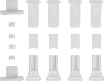 Produktbild von Klemmträger und Zubehör Montage-Set für Klemmfix Plissee PKV Stand.-Var.