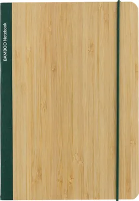 Produktbild von XD Collection - Notizbuch "Scribe", Bambus, A5 XD274 (1,6 cm x 20 cm x 14 cm) (Grün)