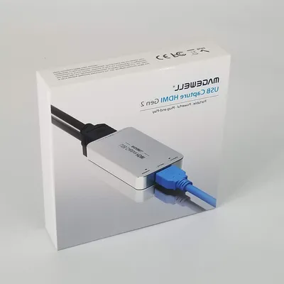 Productafbeelding van HDMI Capture Card - Video Grabber - Live Streaming - USB 3.0 Interface - 9.22 x 4.02 x 1.23 cm