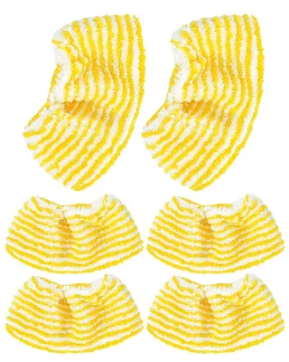 6 Mikrofasertücher Ersatzbezüge für Kärcher Dampfreiniger SC 2-5