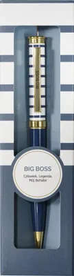 Image de Stylo-bille cadeau avec l'inscription « Big Boss » - Be-Happy Gifts