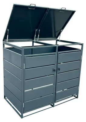 Image de Abri pour poubelles Fornorth Premium 139 x 82 x 121 cm