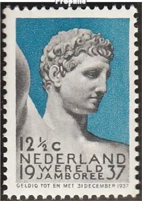 Produktbild von Briefmarken Niederlande 1937 Mi 301-303 (kompl.Ausg.) postfrisch Weltpfadfindertreffen