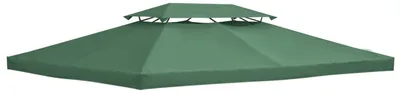Produktbild von Ersatzdach Pavillondach Für Gartenpavillon, Polyester, 3X4M, Grün