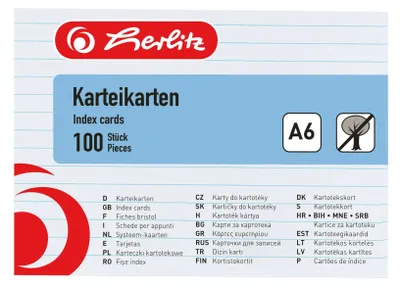 Zdjęcie produktu dla Herlitz 1150606, Biały, 100 ark., 1 szt.