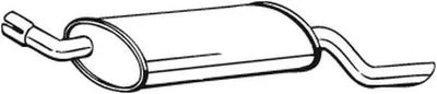 Produktbild von Bosal Endschalldämpfer 185-439