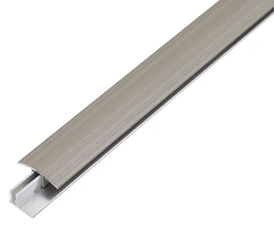 Immagine prodotto di Alberts 492700 Profilo di transizione, alluminio, acciaio inox anodizzato, 1000 x 34 mm