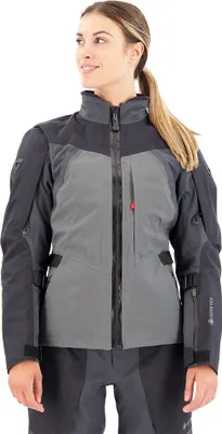 Image de Revit Lamina GTX Veste textile moto pour femme, gris/noir, 38