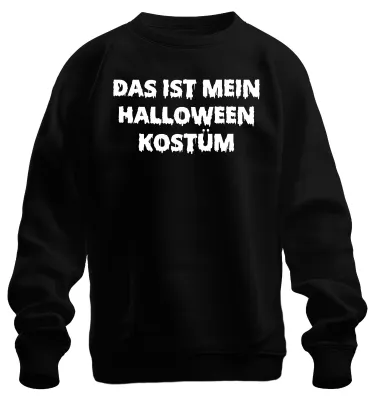 Immagine prodotto di Questo è il mio costume di Halloween Funny saying Disguise Scary Unisex Felpa Pullover, Nero, M