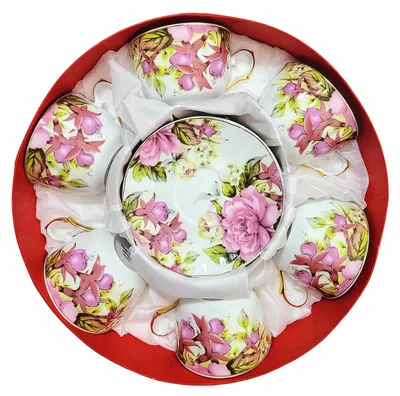 Productafbeelding van CUP 230ml Bloemen Gouden Rand Dunne Porseleinen Bloemen Rozen Yamasen
