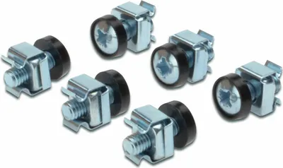 Image de DIGITUS Digitus Kit de fixation pour composants de 483 mm (19'') et 254 mm (10"), M6