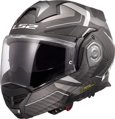 Image de LS2 FF901 Advant X Carbon Horizon casque pliable, gris/argent, XS (53/54)