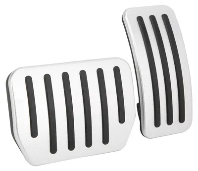 Image de Pédale d'accélérateur et de frein en alliage d'aluminium, accessoire de remplacement pour Tesla Model 3 / Model Y