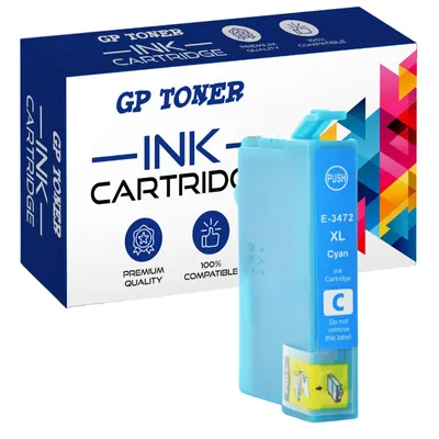 Zdjęcie produktu dla Tusze doEpson WF-3720DWF WF-3720DW WF-3725DWF WF-3720 WF-3700 Cyan