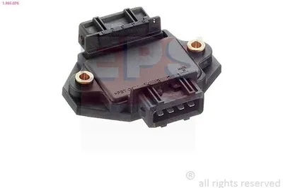 Image de EPS 1.965.076 : Module d'allumage pour système d'allumage, compatible avec :
* VW Golf IV (berline 3 portes : 1J1)
* VW Golf IV Variant (1J5)
* AUDI A3 (berline 3 portes : 8L1)
* AUDI A4 Avant (8E5, B6)
* AUDI A4 (berline)