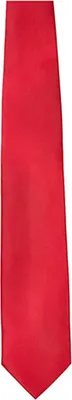 Immagine prodotto di Cravatta di raso / 144 x 8,5cm / 100% cucita a mano - Colore: Rosso - Dimensioni: 144 x 8,5cm