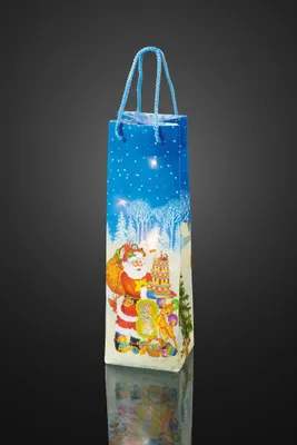 Produktbild von Deko-Geschenktasche “Weihnachtsmann“
