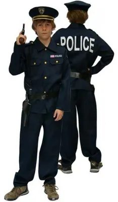 Image de Deguisement policier 12 ans - costume enfant - panoplie garcon - uniforme metier