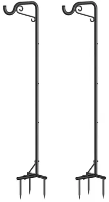 Productafbeelding van Herdershaken voor buiten, 2 stuks, 190 cm, verstelbare herderstaf