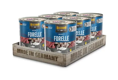 Produktbild von Belcando 513455, Adult, jede Rasse, Forelle, 800 g, Ohne Soja